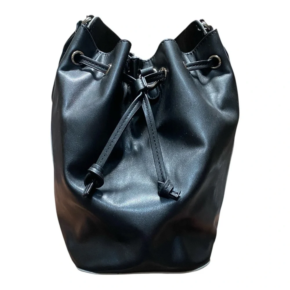 Sassy Jones Lori Black and Silver Satchel/Tote Hand Bag